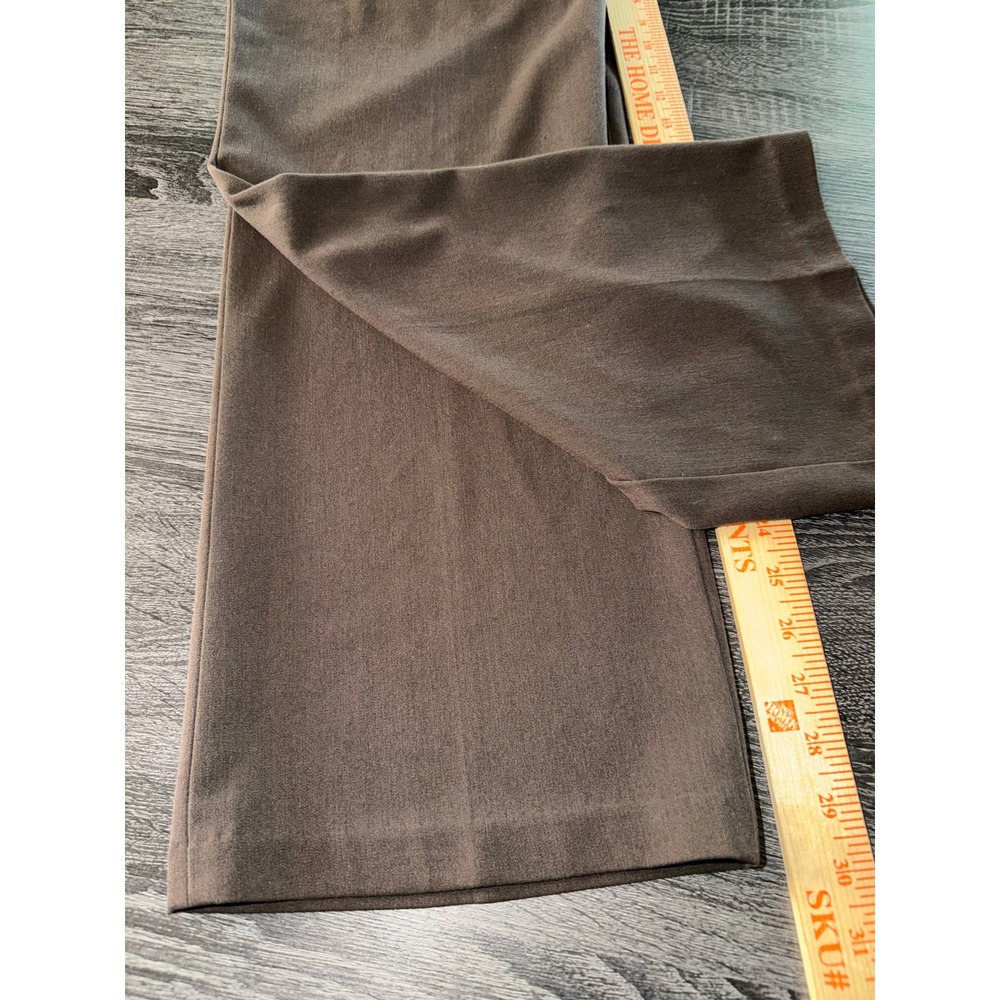 Lot of 2 Gloria Vanderbilt The Perfect Fit Dress Pants Brown Black Size 12 Women - Picture 9 of 12